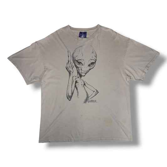 Alien Flipping the Bird T-Shirt