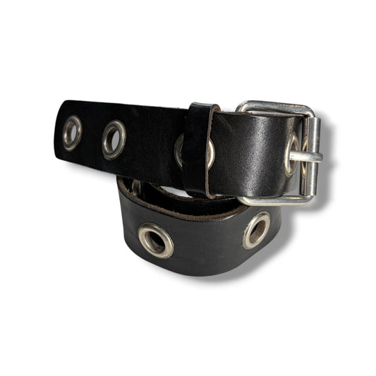 Eyelet Leather Belt