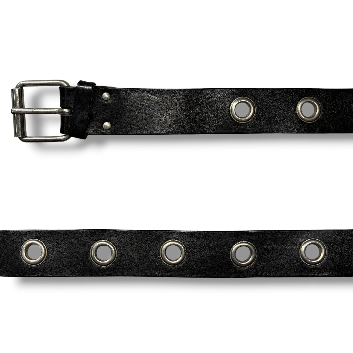 Eyelet Leather Belt