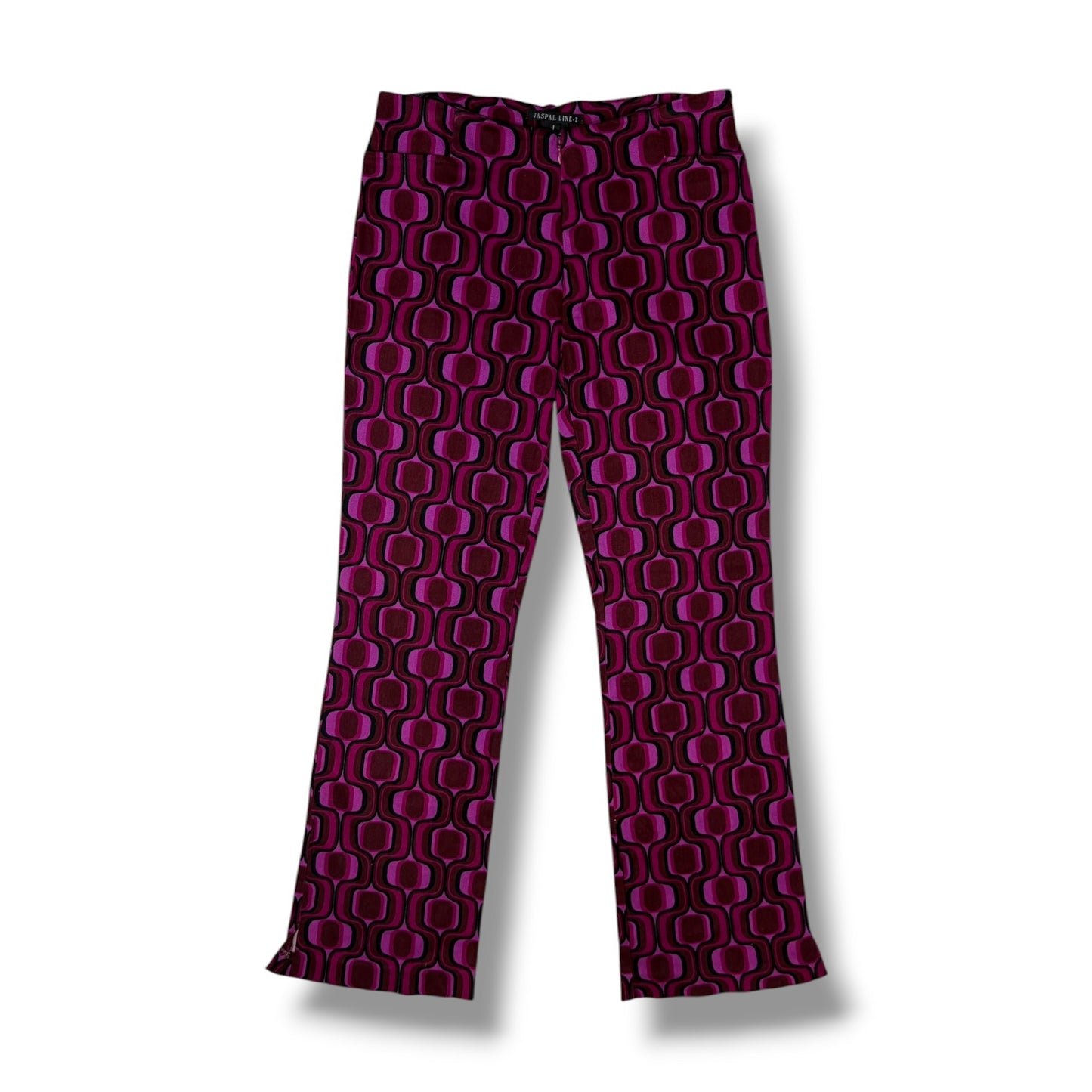 Geometric Flare Pants