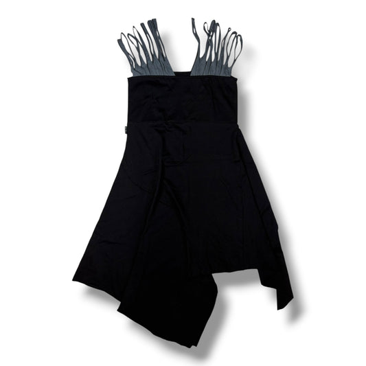 Cage Strap Irregular Hem Dress