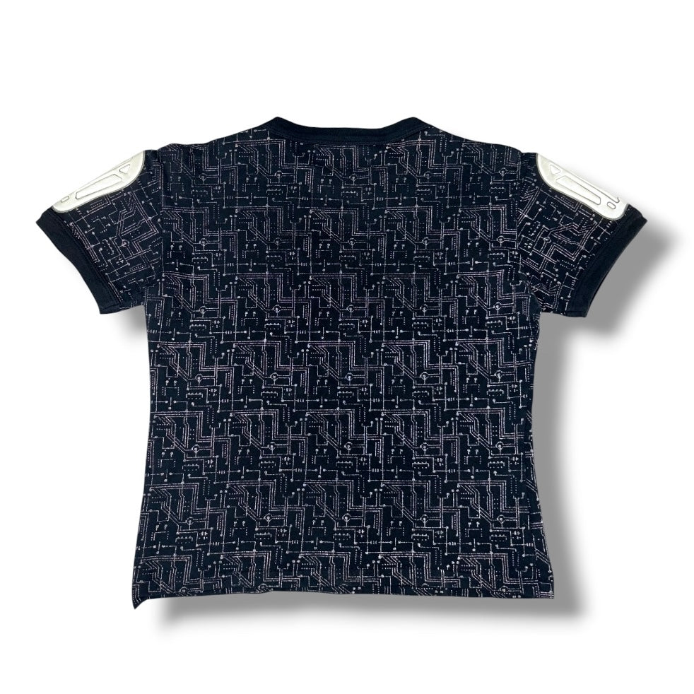 "CYBERDOG" Reflective Armor Patch T-Shirt
