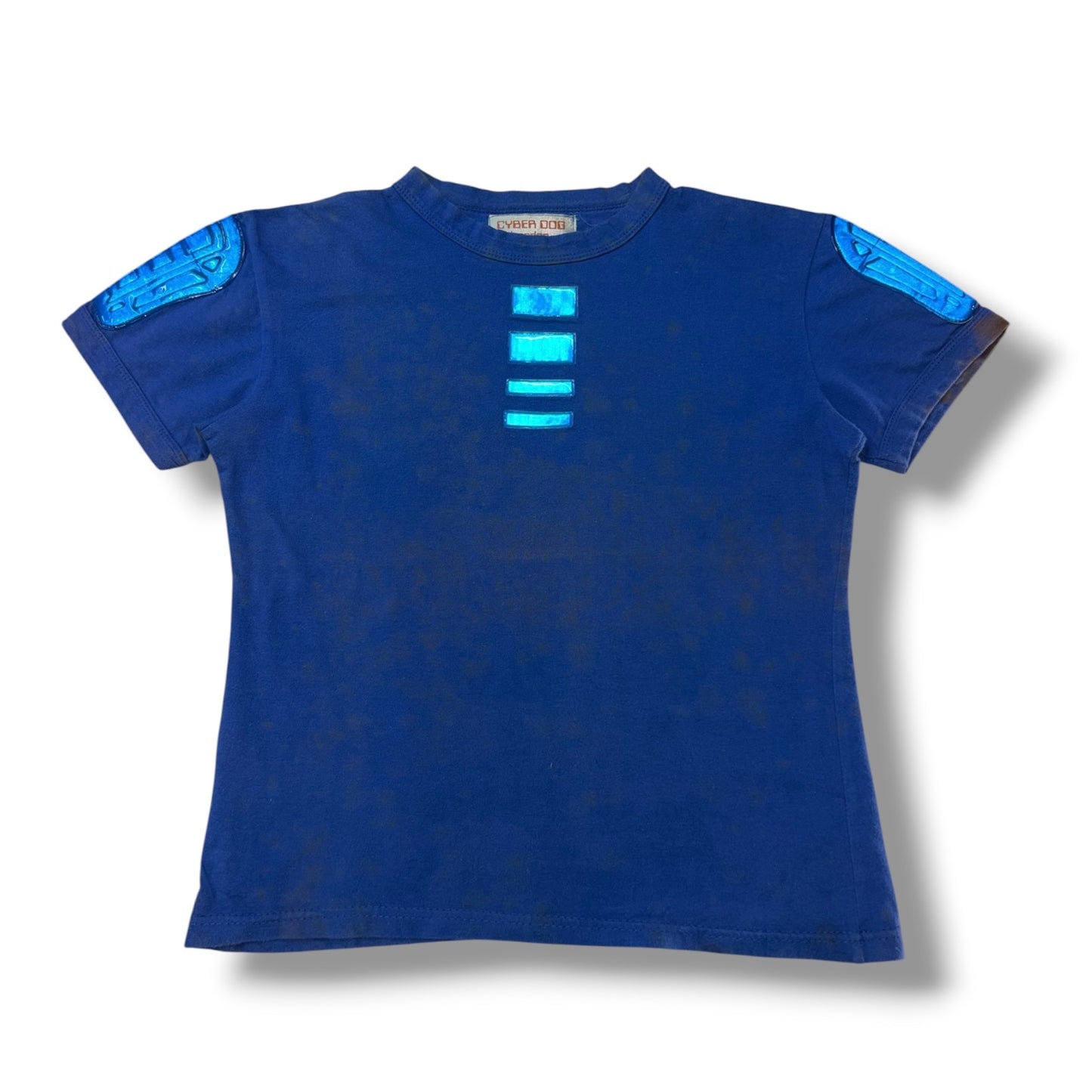 "CYBERDOG" Reflective Armor Patch T-Shirt