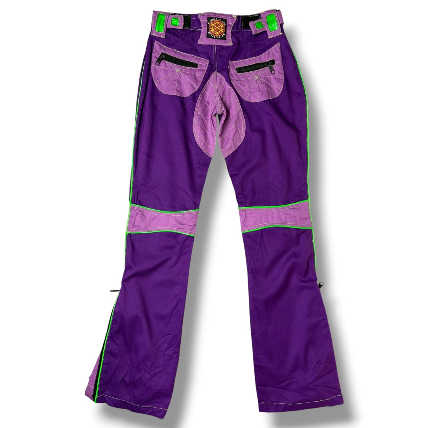 "FLOWER OF LIFE" Rave Pants
