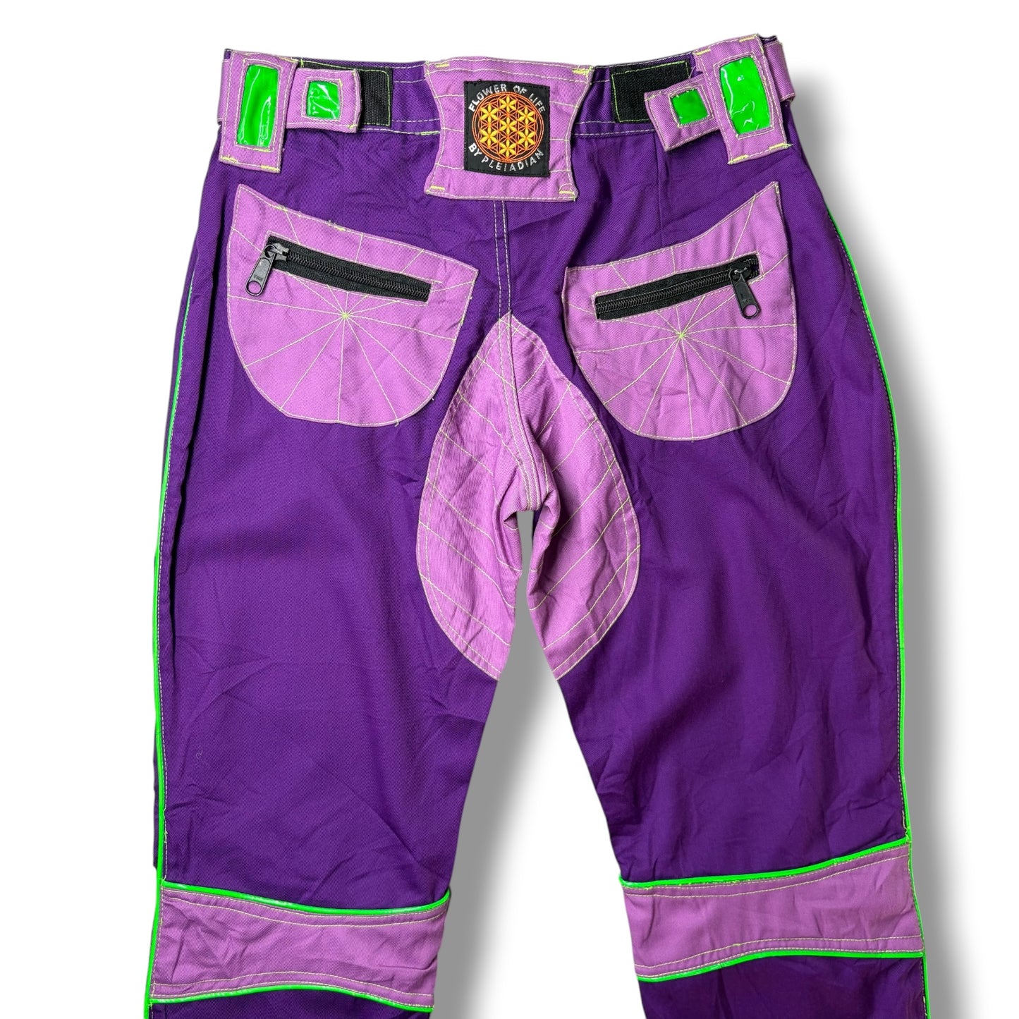 "FLOWER OF LIFE" Rave Pants